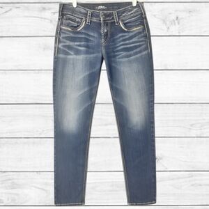 55. Silver Jeans Company Suki Skinny Jeans Size W30/L29